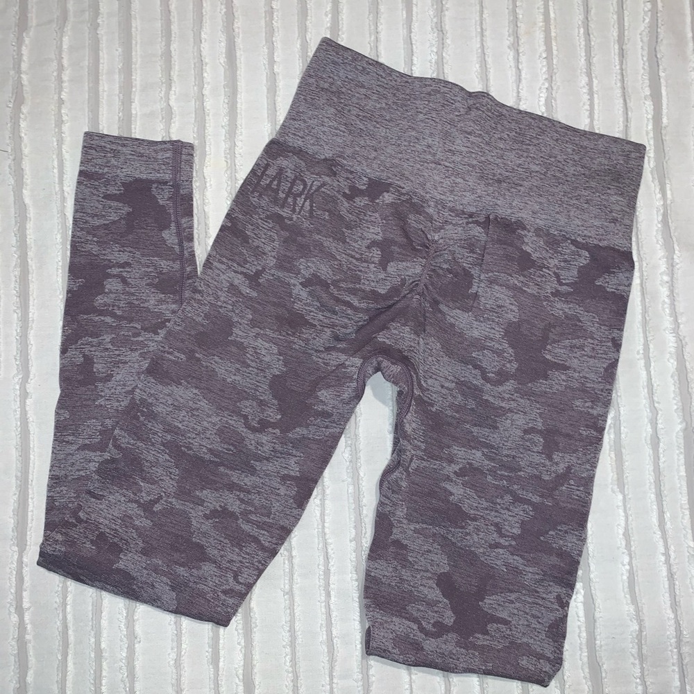 Gymshark Seamless Lavender Camo Leggings